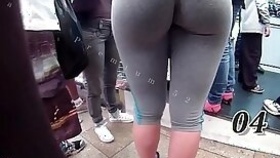 Candid Booty Bubble Butt Culo Brazil Thick Pawg BBW Ass Premium