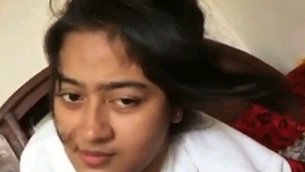 A lovely Indian teenage girl experiences intense penetration in her vagina