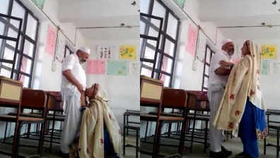 A Pakistani school principal engages in sexual activity with a female teacher