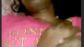 A youthful Tamil woman relishes oral and vaginal sex with her partner in a heated video