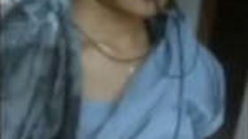 A timid Bangladeshi girl reveals herself during a video call