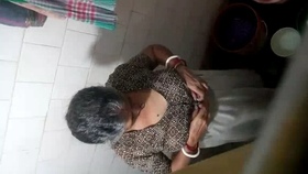 Filmed shower encounter with my elderly grandmother