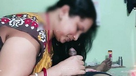 Bhabhis give and receive oral sex in a sensual video