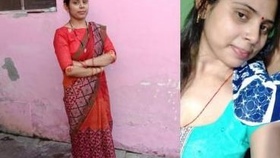 Seductive Indian spouse performs oral and vaginal sex