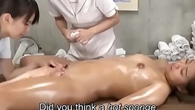 JAV lesbian massage clinic new hire training day Subtitles