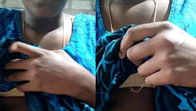 Indian aunt displays affection to her lover