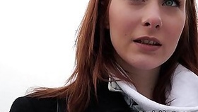 Russian redhead banged pov