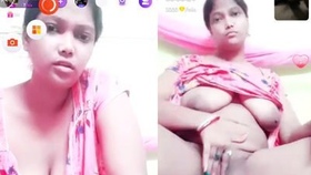 Indian housewife's large vagina