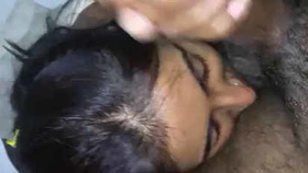 Ravathi's sensual oral pleasure in this Desi X video