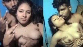 Indian newlywed couple indulges in passionate lovemaking