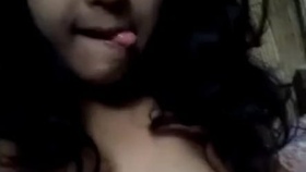 Hairy bhabi from Assam exposes moist pussy