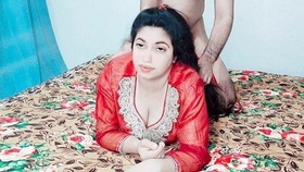 Indian teen with large breasts engages in sexual intercourse with her chauffeur