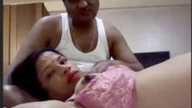 Indian couple shares intimate moments in the bedroom