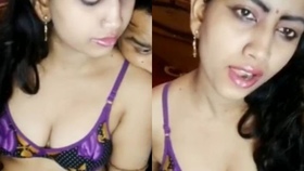 Stunning Indian seductress indulges in naughty acts in this full-length video
