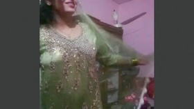 Desi bride gives a sensual blowjob and engages in passionate sex on her wedding night