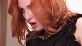 Russian redhead fucked deep and hard by teen Eva Berger