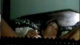 Hidden cam caught my mom having an orgasm