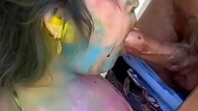 Holi ke din auntya no minnet diya