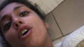 indian girl getting fucked hard in the ass with a forginer