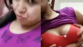 Horny girl Dolly ki with huge natural tits ki selfies video
