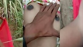 Village girl fucking outdoor video