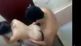 Horny College Lovers Caught Having Sex In The Toilet