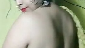 Solo video of the big tittied Indian girl with beautiful eyes and big ass