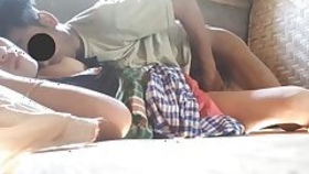 Assamese wife Sucking tits and getting laid