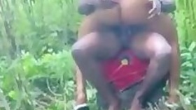 Aunt Desi got fucked in the woods