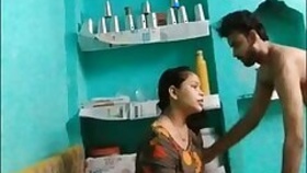 Desi Bahbhi sucked and fucked