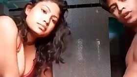 Beautiful young girl sucking and fucking