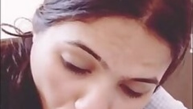 The girl from Delhi loves sucking cock.