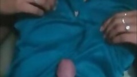 sexy bhabhi in blue sucks